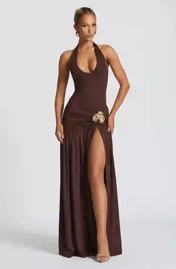 Elegant Maxi Skirt for Women Saira Flowy Long Skirt