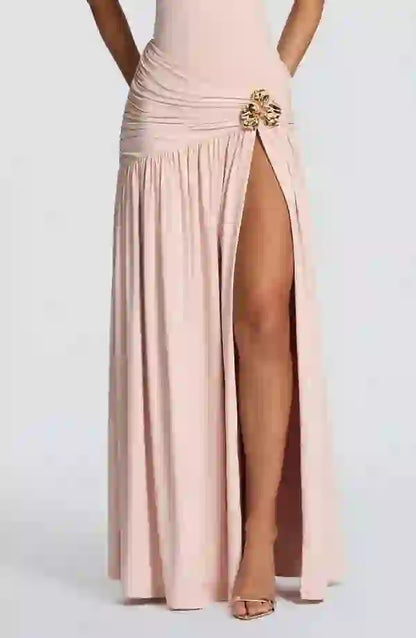 Elegant Maxi Skirt for Women Saira Flowy Long Skirt